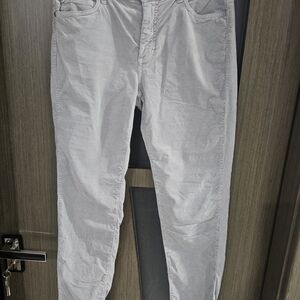 J. McLaughlin Womens Light Gray Soft Cotton Pants Size 6